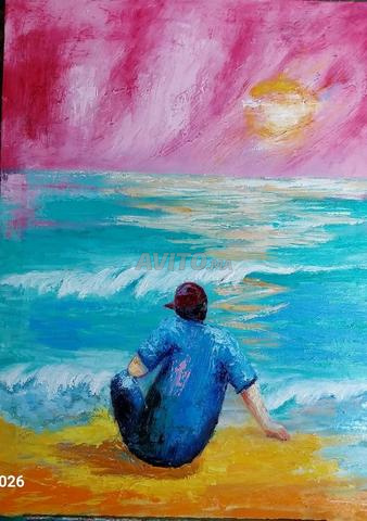 لوحة زيتية على قماش 90×70 سم - 2