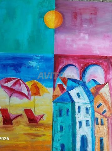 لوحة زيتية على قماش 90×70 سم - 2