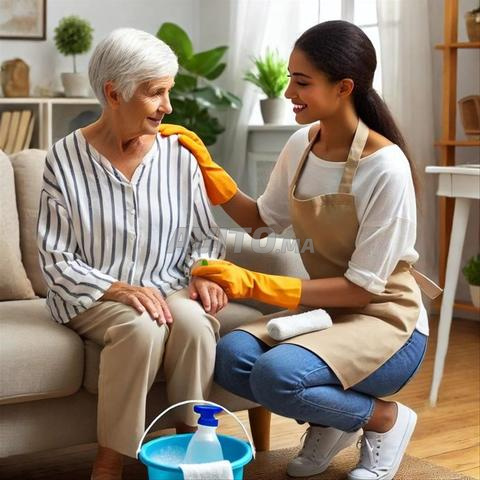 مربية أطفال ومساعدة منزلية