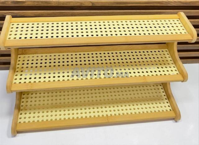 Organisateur en bambou Déco Cuisine - 2