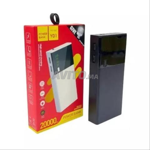 Power Bank 20000mAh Neuf Modèle Y01 et Y02