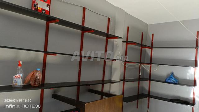 Étalages de magasins pour produits alimentaires