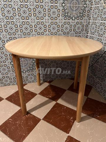 طاولة طعام دائرية D100 - 2