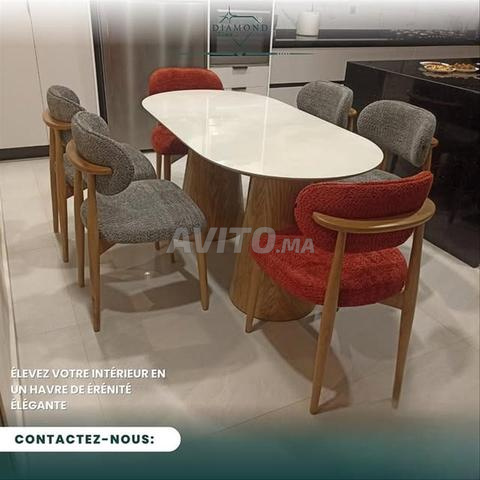 صناعة يدوية لطاولات غرفة الطعام - 2