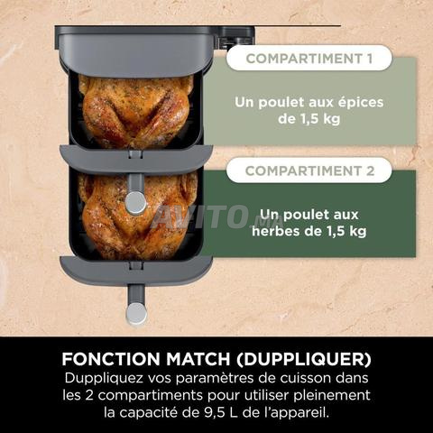 Air fryer sans huile Ninja DOUBLE STACK 9,5L - 2