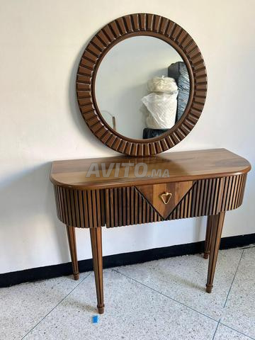 Console bois de lit - 2