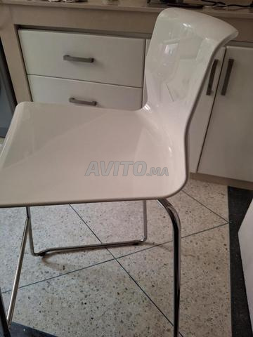 كرسي بار كروم ايكيا - 2