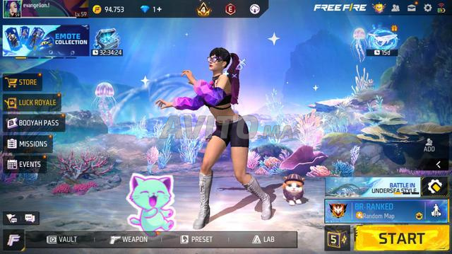 Compte Free Fire ‼️ - 2