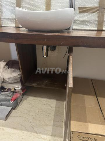 بيع مغسلة مع خزانة وصنبور - 2