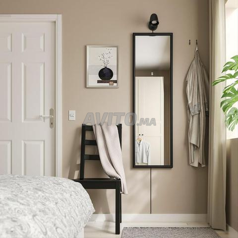 مرآة IKEA سوداء 40*135 - 2