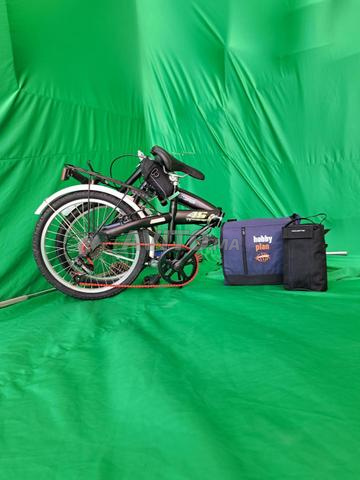 Vélo pliant Aluminium avec tous les accessoires