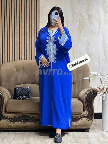 Djellaba 2 pièces crêpe