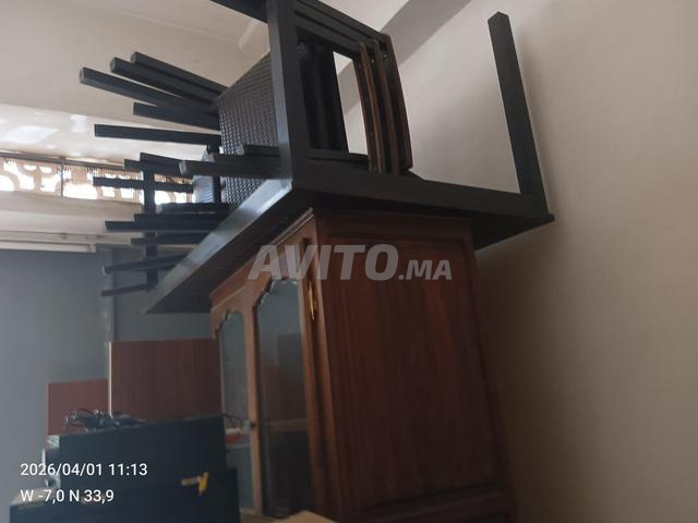 طاولة حديقة مع 6 كراسي - 2