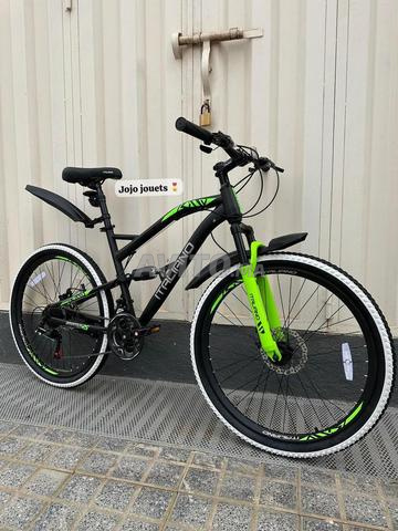 Vélo VTT ITALIANO double suspension 26