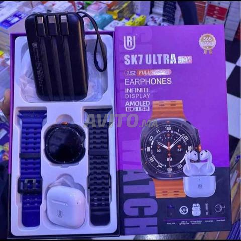 sk7 ultrapack Montre Intelligente - Power Bank - Kit Bluetooth - 2