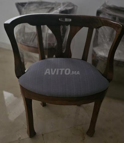 مجموعة 19 كرسي جوز