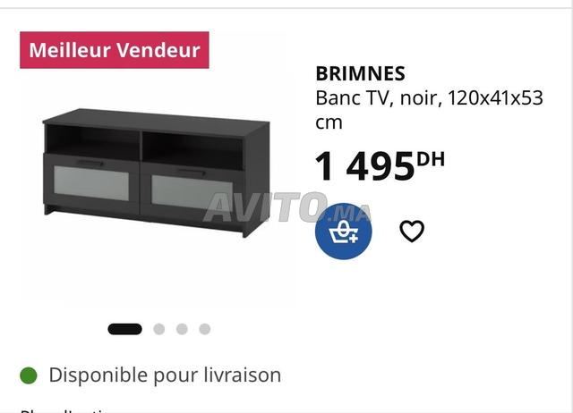Meuble tv IKEA brimnes - 2