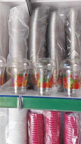 Gobelets en plastique transparent 12oz 14oz 16oz - 2