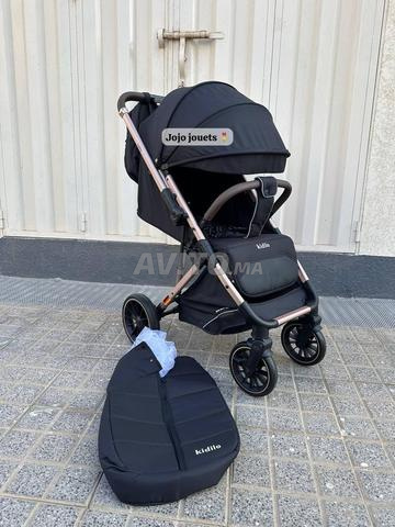 عربة أطفال قابلة للعكس مع حقيبة - 2