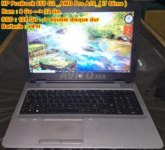 HP ProBook AMD A10 8ème Gén (i7 8ème Gén)