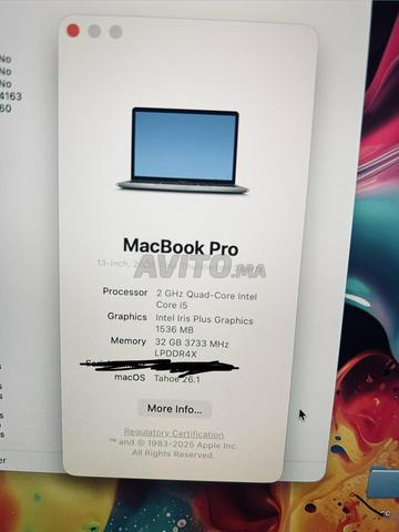 Macbook pro 2020 13'' i5 32ram / 500gb