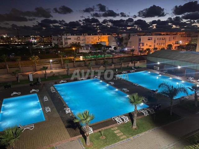 Appartement à louer 85 m² à El Mansouria