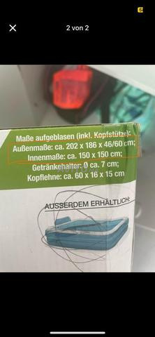 حوض سباحة قابل للنفخ من CRIVIT للعائلة 202 × 186 سم