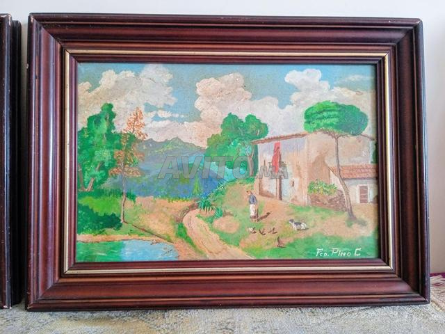 Deux tableaux originaux de l'artiste espagnol Francisco Pino - 2
