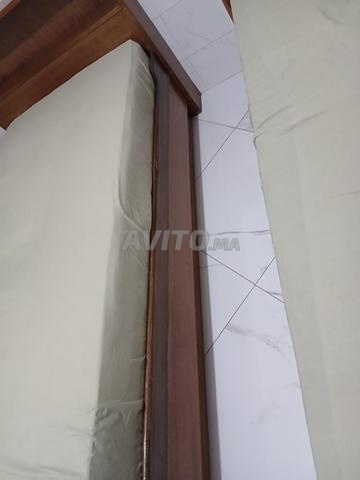 2 أسرة مفردة من خشب الماهوجني - 2