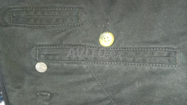 بنطلون رجالي أسود T33 - 2