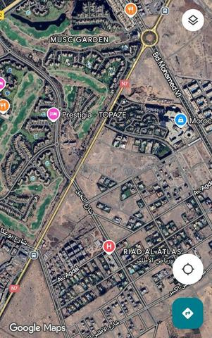 أرض شارع محمد السادس - 2