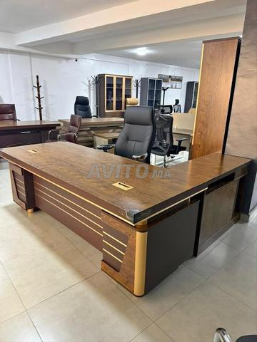 Bureau de direction avec retour et caisson - 2