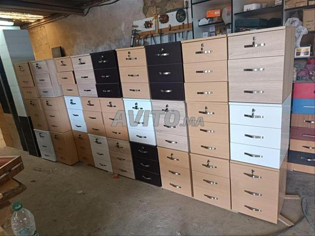 Caisson en bois 3 tiroirs