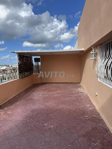 شقة 140م2 الحي العالي أكدال تراس الطابق الأخير