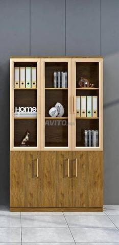 Vitrine de luxe en bois mélaminé - 2