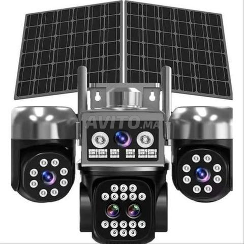 Caméra 4G Solaire extérieure 20 MP - 4 Lens