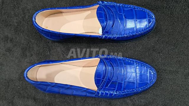Chaussures Loafers J.Crew authentiques - couleur royale attrayante (37) - 2