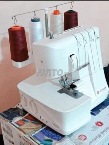 آلة سرفلة سينجر 3 و 4 خيوط - 2