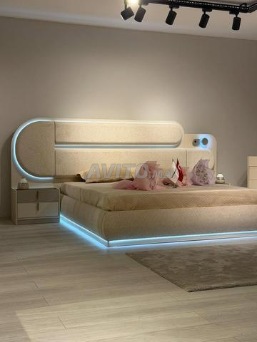 Chambre à coucher avec un nouveau style et un nouveau look