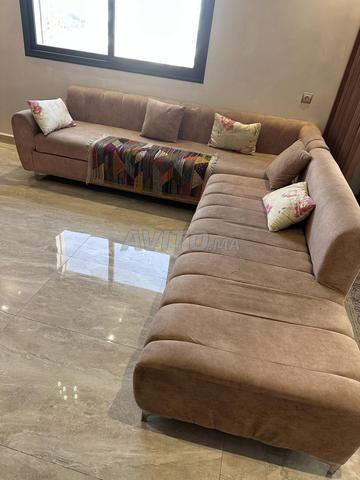 Canapé forme L avec rangement 2,7 m x 1,9 m - 2