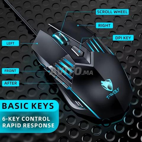 Souris T-WOLF pour le gaming - 2