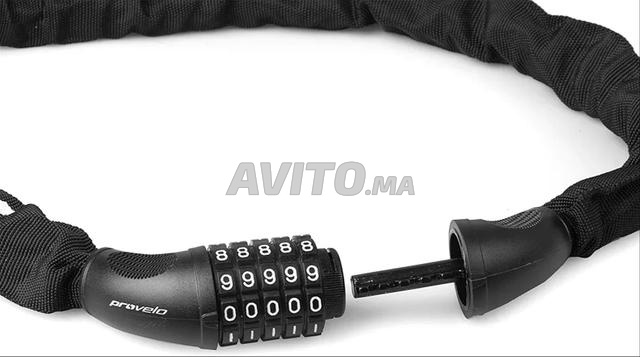 Chaîne antivol à combinaison vélo/moto neuve - 2