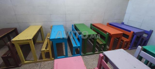 Tables - Sièges pour jardin d'enfants - 2