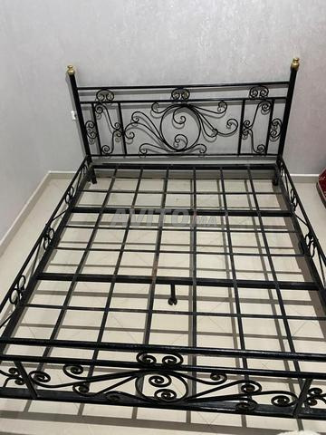 Lit métallique 1,60/2m - 2