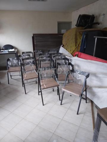 كراسي من الصلب والخشب بأسلوب صناعي - 2