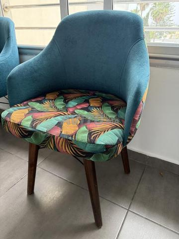 كراسي جميلة بلون تركواز - 2