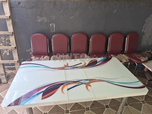 طاولة طعام قابلة للتمديد - 2