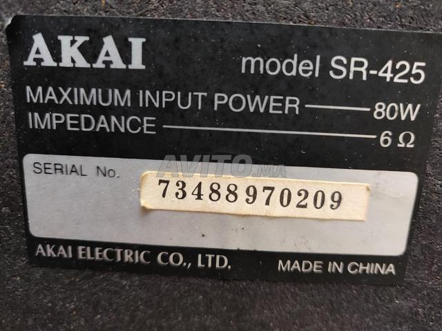 2 haut-parleurs AKAI d'origine 160w - 2