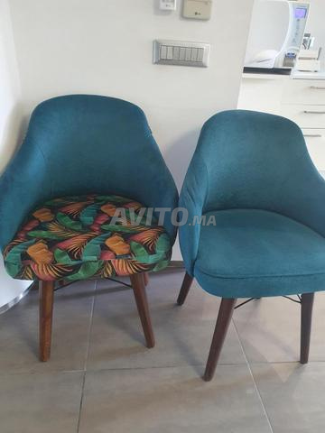 كراسي غرفة طعام بحالة جيدة - 2