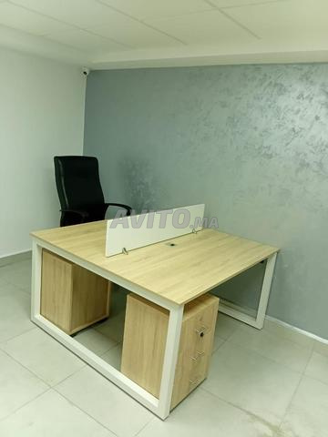 Postes de Travail Open Space – Design Moderne - 2